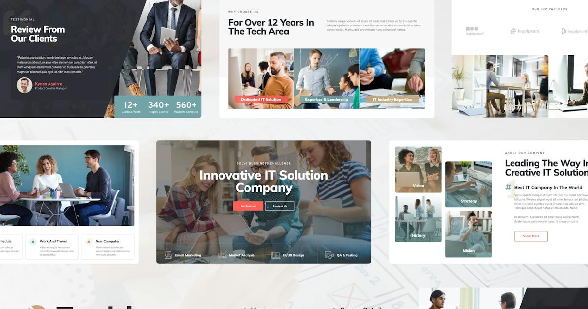 Techiz | Business & Startup Elementor Template Kit
