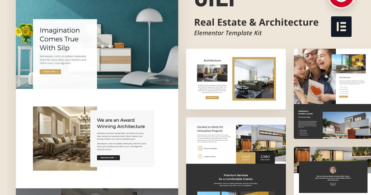 Silp – Real Estate & Architecture Template Kit