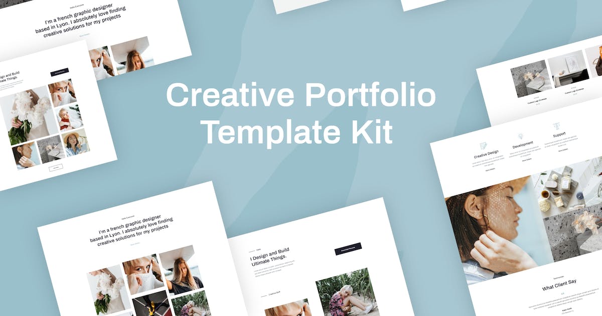 Quanzo – Creative Portfolio Template Kit