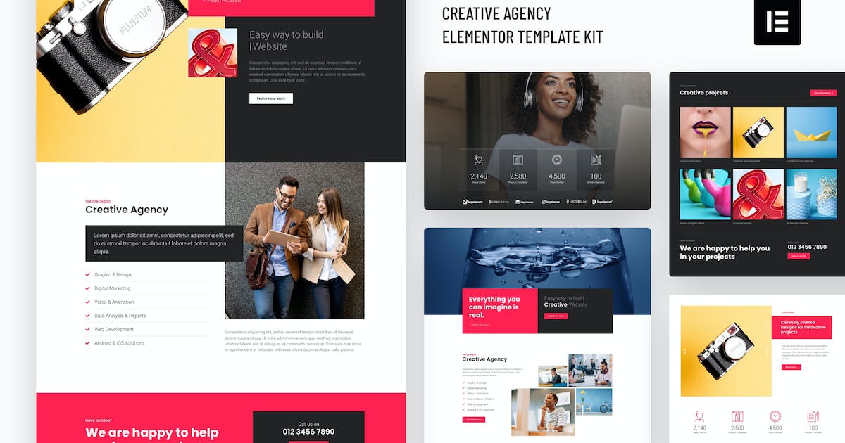 Mont – Agency Template kit