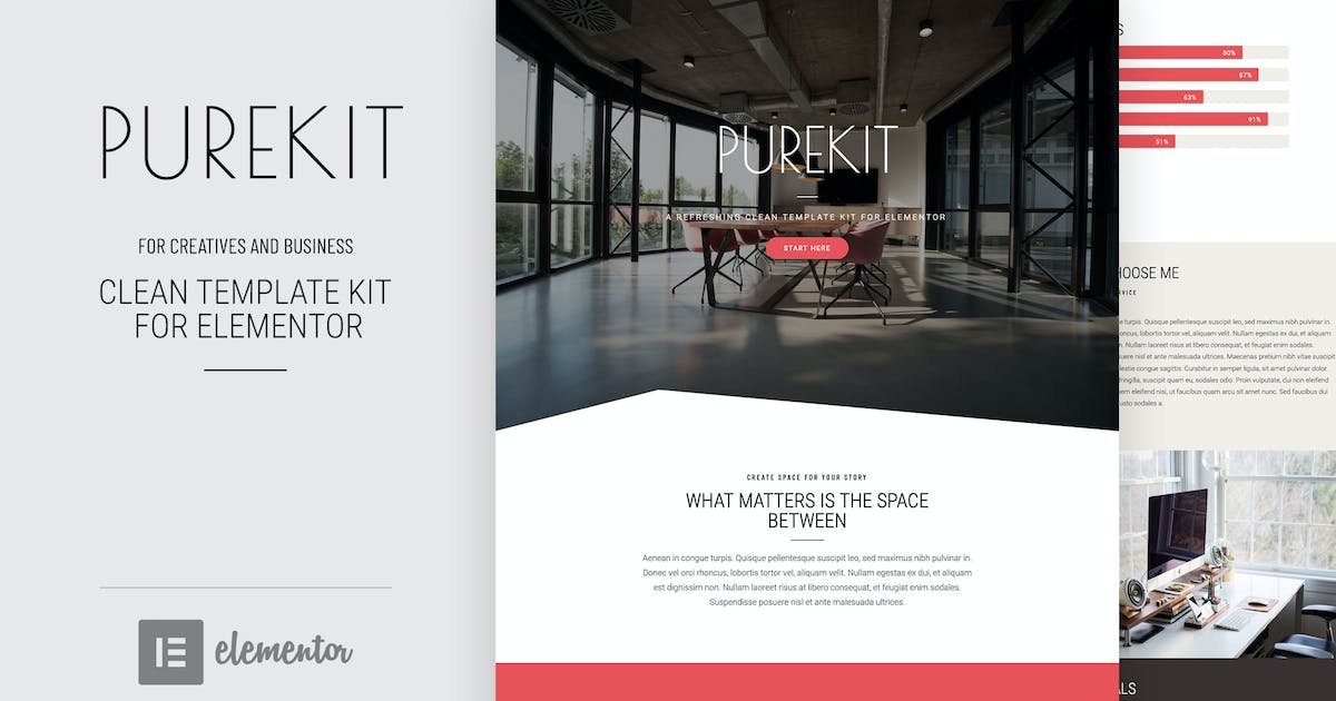 Purekit – Creatives & Business Elementor Template Kit