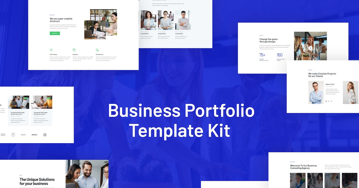 Rhodos – Business Portfolio Elementor Blocks & Template Kit