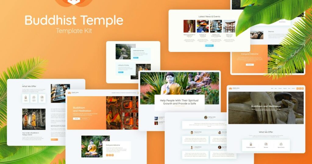 Télécharger Great Lotus – Buddhist Temple Template Kit version 1.0.0
