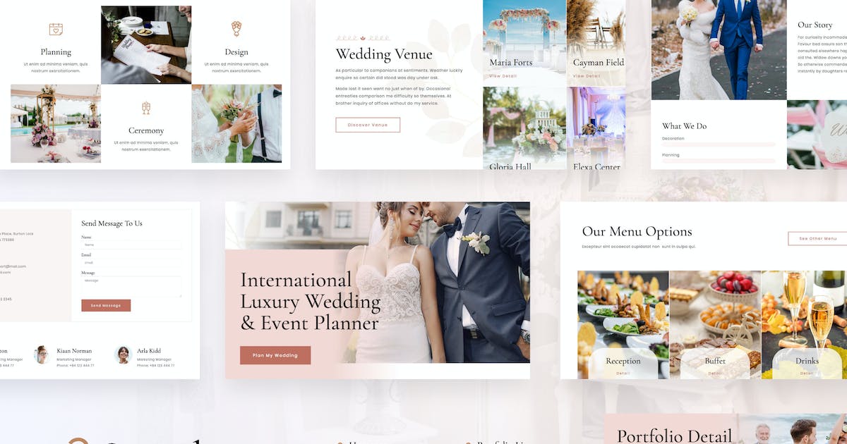 Sweeding – Bridal Elementor Template Kit
