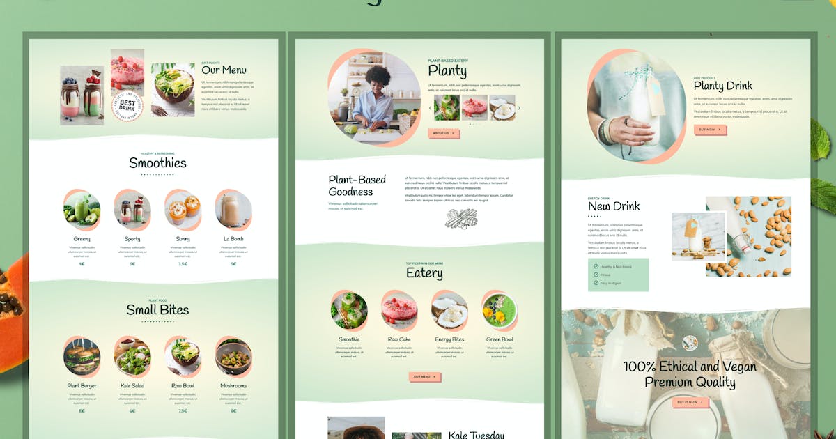 Planty – Cafe & Restaurant Template Kit