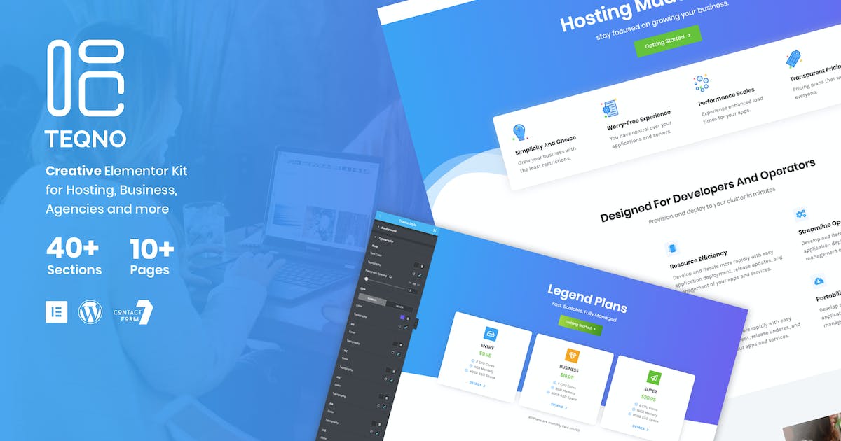 Teqno – Technology Template Kit