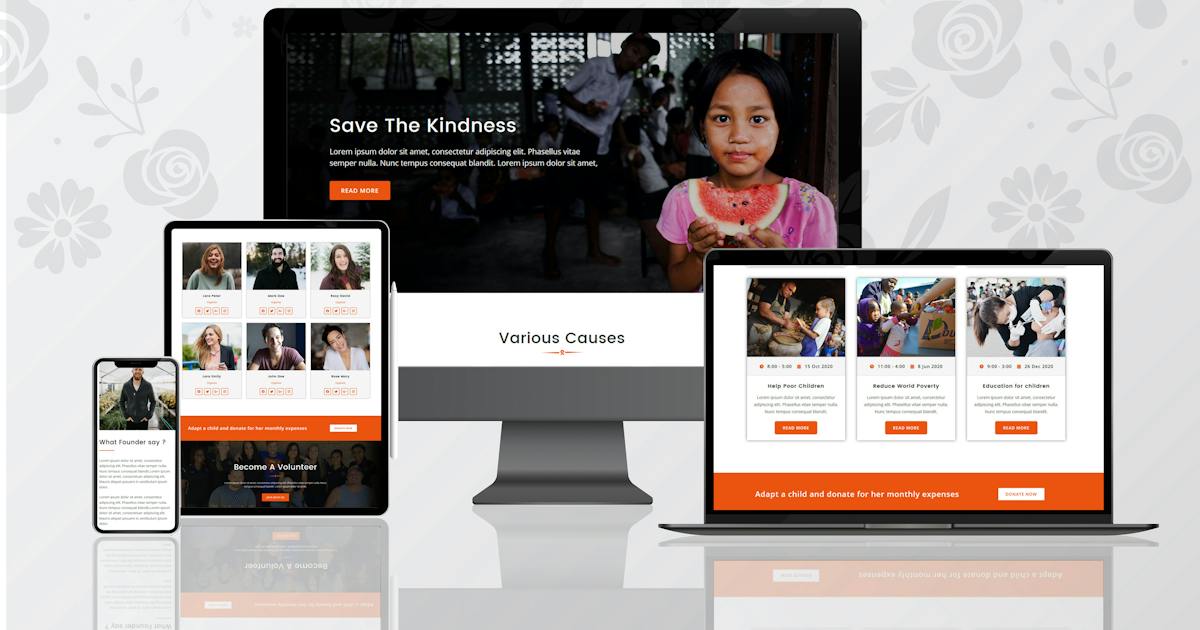 Uplift – Charity Template Kit