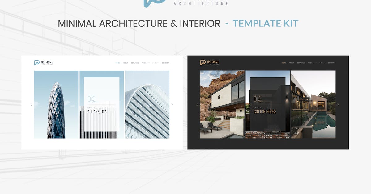 Arc Prime – Architecture Elementor Template Kit