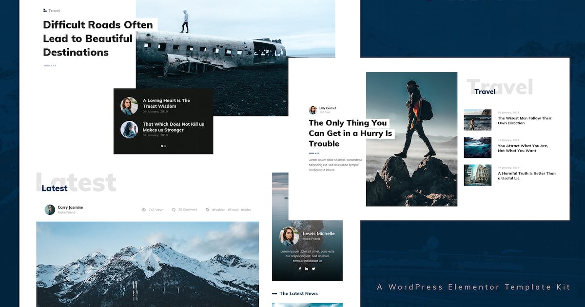 Takei – News & Magazine Template Kit