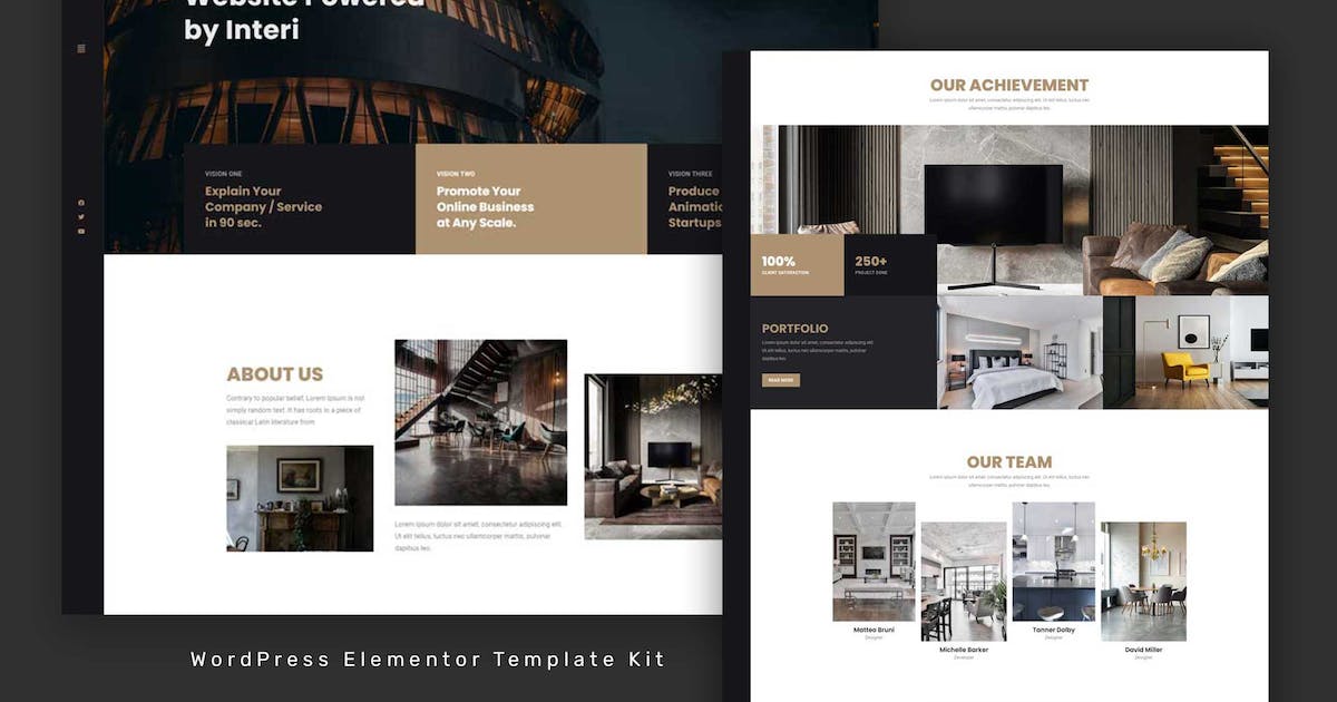 Interi – Creative Elementor Template Kit