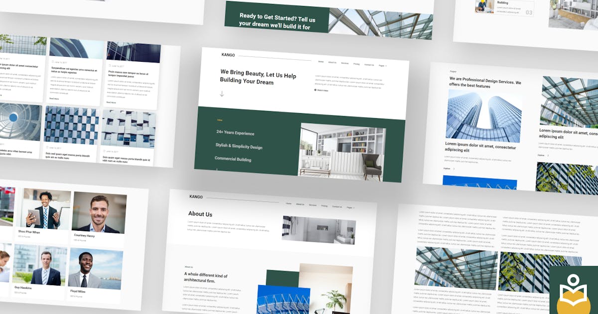 Kango – Architecture Elementor Template Kits