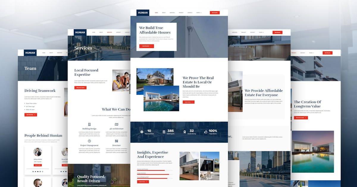 Hunian – Real Estate Elementor Template Kit