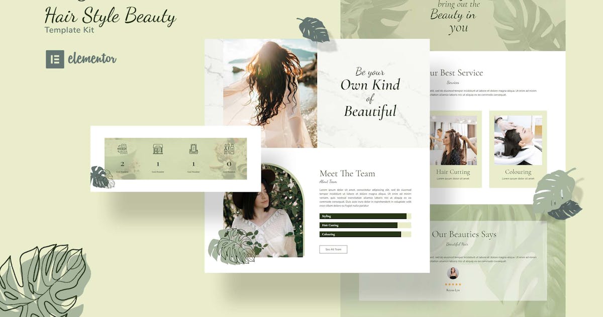Cabello – Professional Stylist Elementor Template Kit