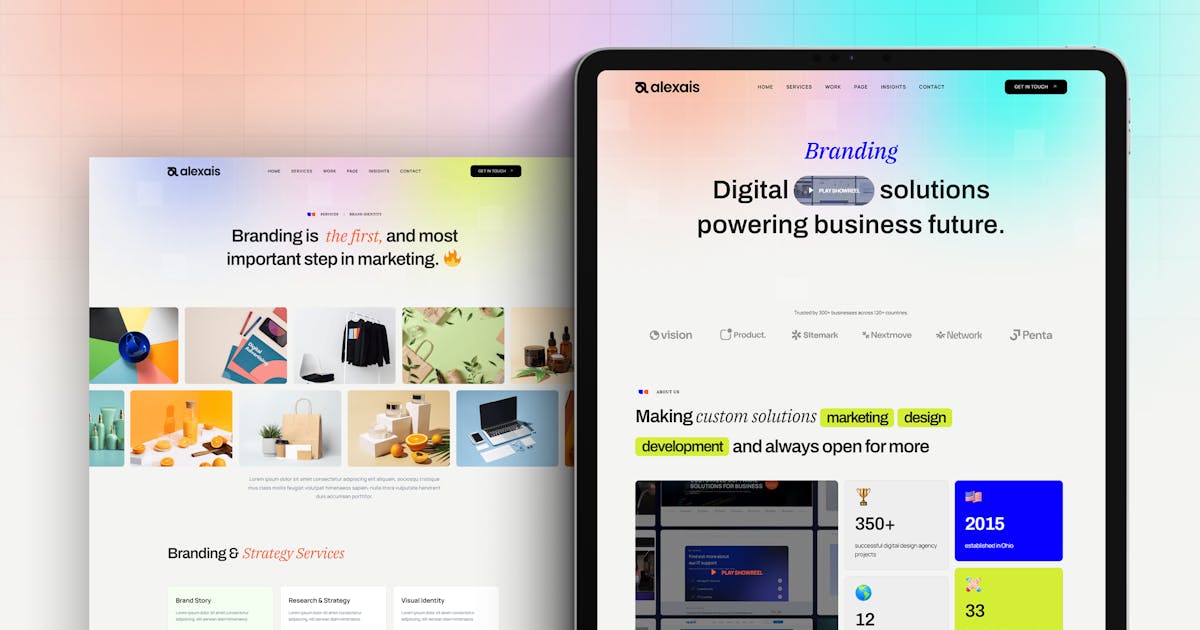 Alexais – Digital Marketing Agency Elementor Template Kit