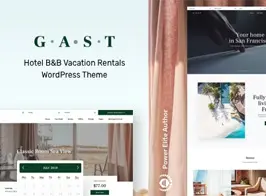 Gast – Hotel Booking WordPress Theme