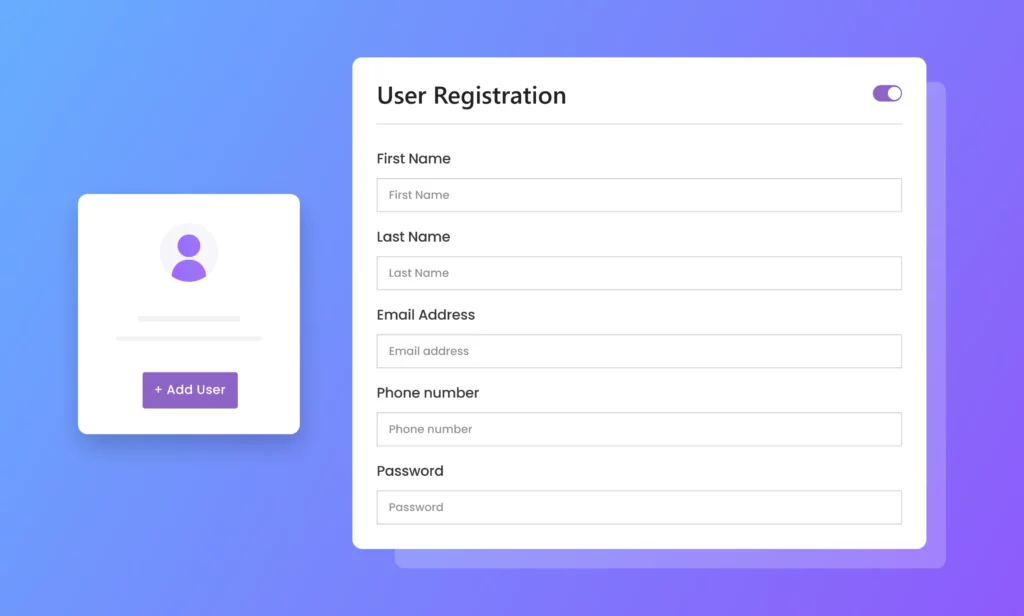 Everest Forms  User Registration