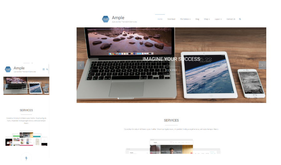 ThemeGrill Ample Pro – Business & Portfolio WordPress Theme