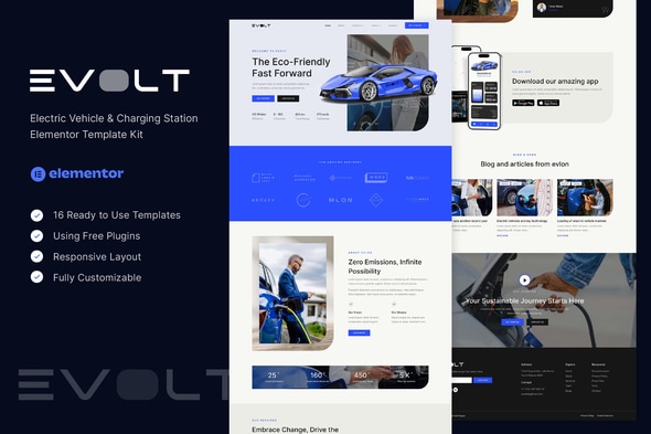 Evolt Sheet.pdf Télécharger Evolt – Electric Vehicle & Charging Station Elementor ...