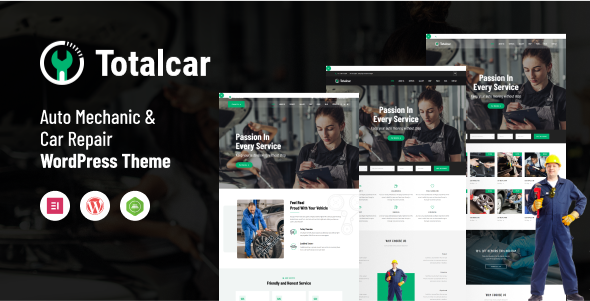 Télécharger Total Car || Auto Mechanic & Car Repair WordPress Theme