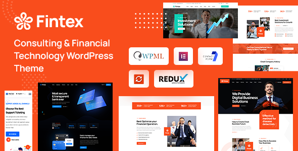 Télécharger Fintex – Consulting Corporate WordPress Theme