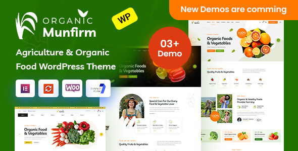 Download Munfirm – Organic Food Store WordPress Theme