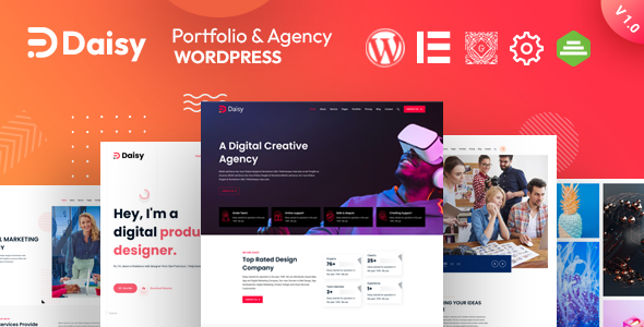 Download Daisy – Creative Agency WordPress Theme