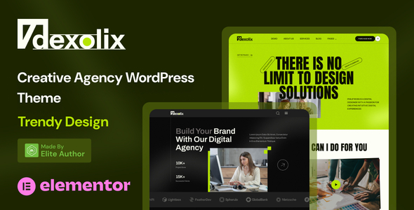 Télécharger Dexolix – Digital Agency WordPress Theme