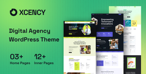 Download Xcency – Digital Agency WordPress Theme