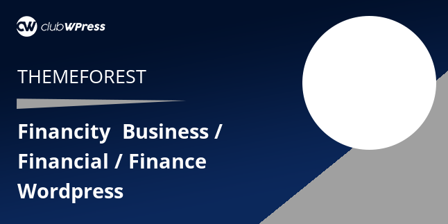 Télécharger Financity – Business / Financial / Finance WordPress