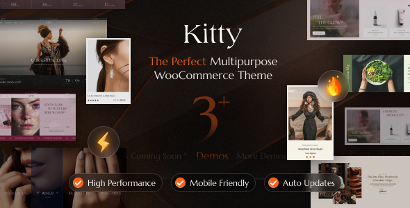 Download Kitty – Fashion Clothing, Furniture WordPress Theme