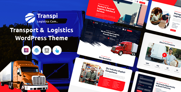 Download Transpi – Logistics and Transportation WordPress Theme