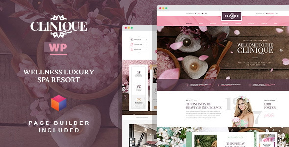 Télécharger Clinique – Wellness Luxury Spa Resort WordPress Theme