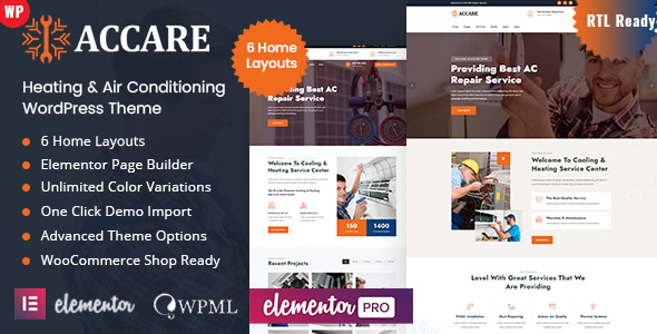 Download Accare – Air Conditioning WordPress Theme