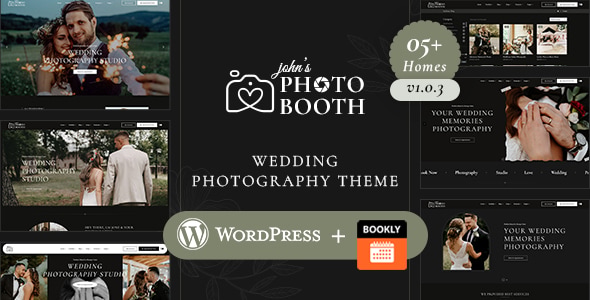 Télécharger Photobooth – Photography Portfolio WordPress Theme