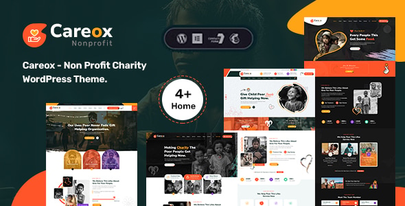Télécharger Careox – Non Profit Charity WordPress Theme