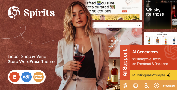 Download Spirits – Liquor Shop