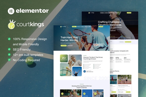 Télécharger CourtKings – Tennis School