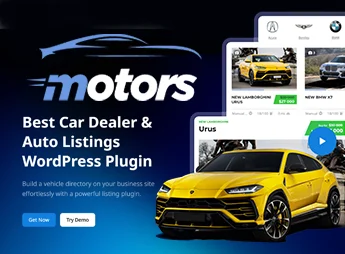 Télécharger Motors – Car Dealer, Classifieds