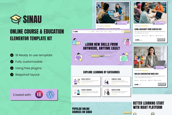 Télécharger Sinau – Online Course