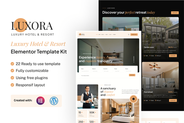 Télécharger Luxora – Luxury Hotel
