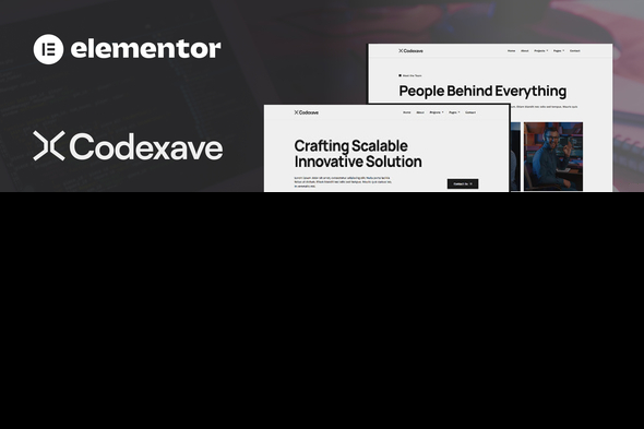Download Codexave – Digital Solutions Elementor Template Kit