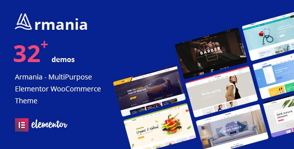 Télécharger Armania – Fashion, Furniture, Organic, Food Multipurpose Elementor WooCommerce Theme