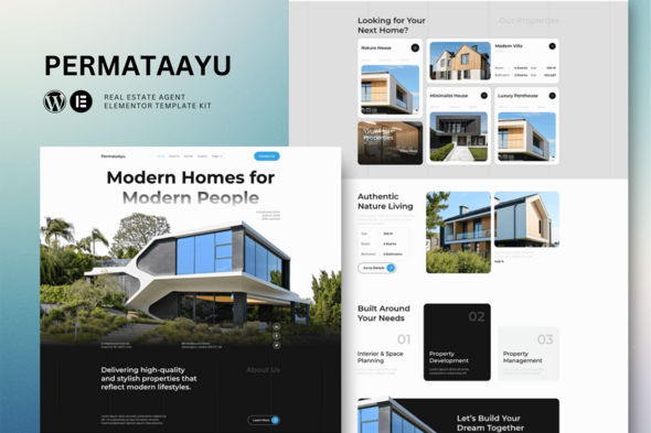 Télécharger Permataayu – Real Estate Elementor Template Kit
