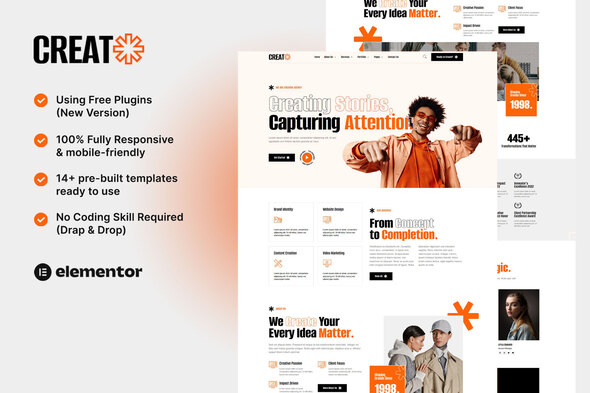 Télécharger Creat – Creative Agency