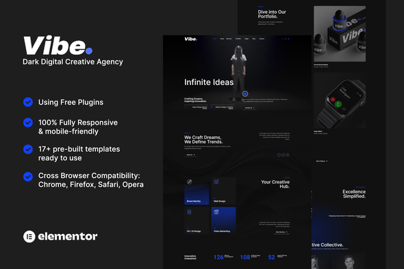 Download Vibe – Dark Digital Creative Agency