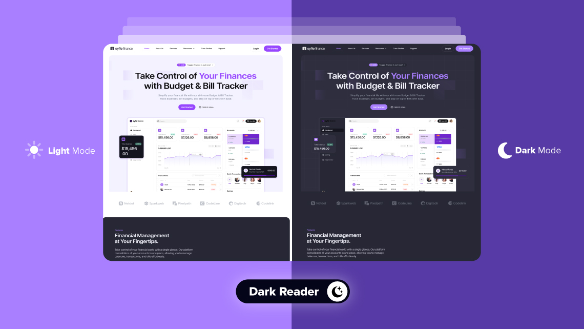 Download BdThemes | Dark Reader Pro