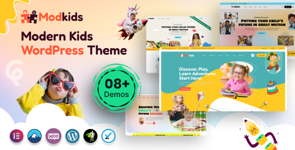 Télécharger Modkids – Modern Kids WordPress Theme