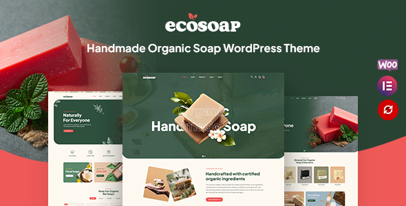 Télécharger Ecosoap – Handmade Organic Soap WordPress Theme
