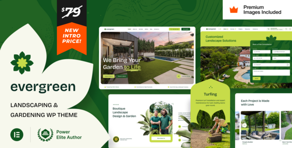 Télécharger EverGreen – Landscaping Gardening WordPress Theme