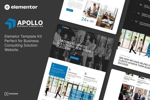 Télécharger Apollo – Business Consulting Elementor Template Kit